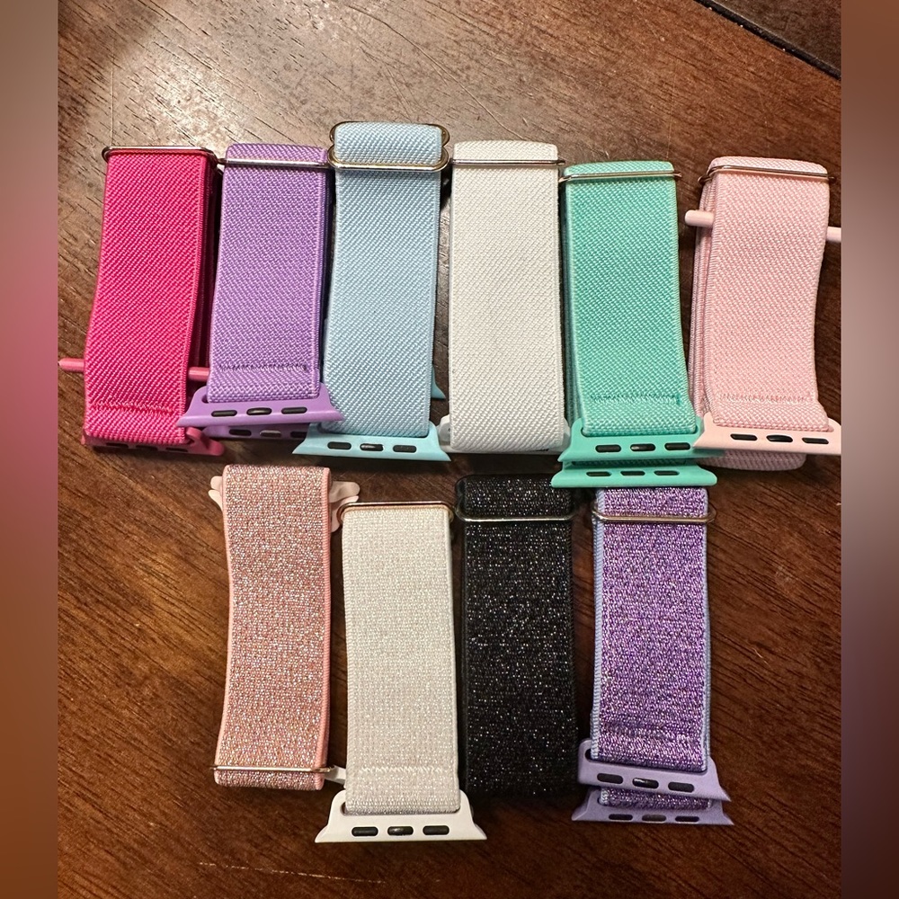 NWOT 10 Apple Watch bands